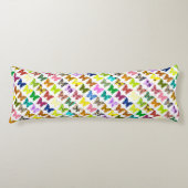 Schmetterlings-Collage Seitenschläferkissen (Vorderseite)