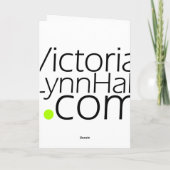 Schmetterlings-Collagen-Geburtstag Karte (Rückseite)