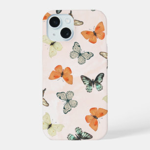 Schmetterlings-Design-Handyhülle Schutzcover iPhone 15 Hülle