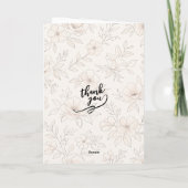 Schmetterlings-Design | Muttertags-Geschenkkarte Karte (Rückseite)