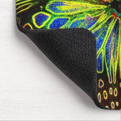 Schmetterlings-Digital-Kunst Mousepad (Ecke)