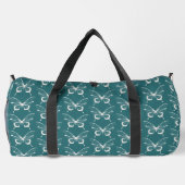 Schmetterlings-Dufflebag Duffle Bag (Rückseite)