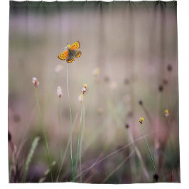 Schmetterlings-Duschvorhang Duschvorhang