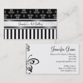 Schmetterlings-Effekt-Kunst-Visitenkarte Visitenkarte (Vorne/Hinten)