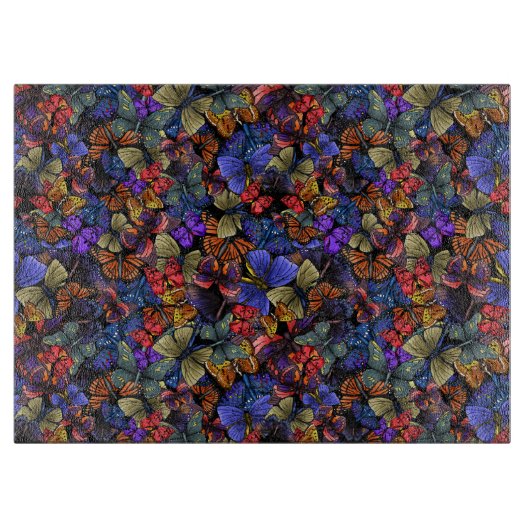 Schmetterlings-Effekt Schneidebrett (Vorderseite)