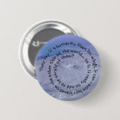 Schmetterlings-Effektknopf Button (Vorne & Hinten)