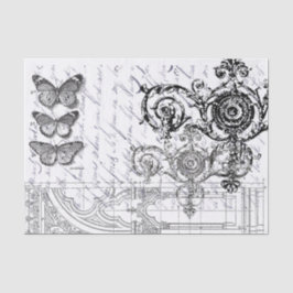 Schmetterlings-Eintagsfliegen Seidenpapier