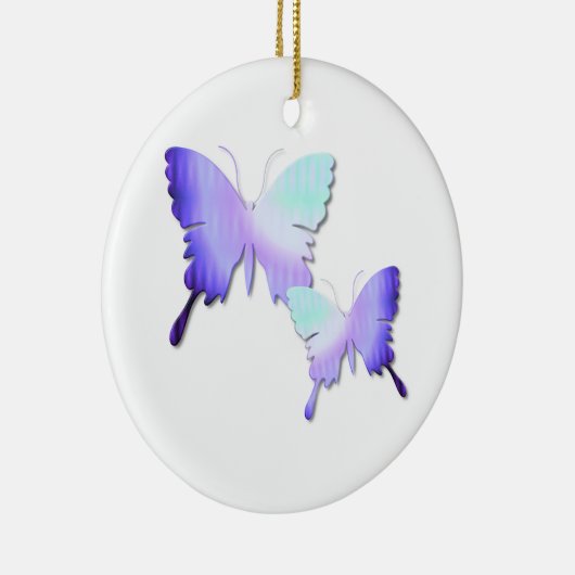 Schmetterlings-Entwurfs-Verzierung Keramik Ornament (Rechts)