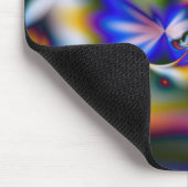 Schmetterlings-Fantasie-Fraktal Mousepad (Ecke)