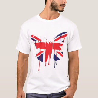 Schmetterlings-Farbe lässt Kinder laufen T-Shirt