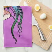 Schmetterlings-Fee Küchentuch (Viertel Falte)