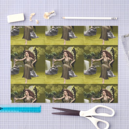 Schmetterlings-Fee Seidenpapier (Handwerk)