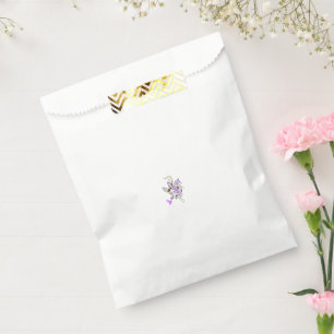 Schmetterlings-Fee-Tattoo-Vektor – Vintage-Blumenk Geschenktütchen
