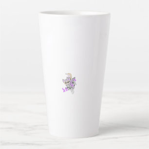 Schmetterlings-Fee-Tattoo-Vektor – Vintage-Blumenk Milchtasse