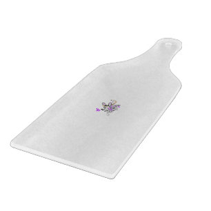 Schmetterlings-Fee-Tattoo-Vektor – Vintage-Blumenk Schneidebrett