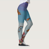 Schmetterlings-Feld-Leggings Leggings (Rechts)