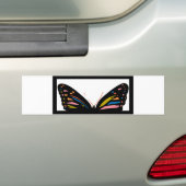 Schmetterlings-Fenster Autoaufkleber (Auf Auto)
