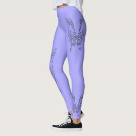 Schmetterlings-Flügel Leggings