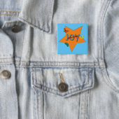 Schmetterlings-Freude-Knopf Button (Beispiel)