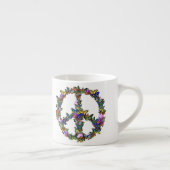 Schmetterlings-Friedenssymbol Espressotasse (Rechts)