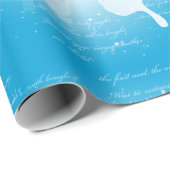 Schmetterlings-frohe Weihnacht-Packpapier Geschenkpapier (Rolleneckpunkt)