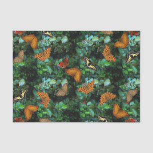 Schmetterlings-Garten Seidenpapier