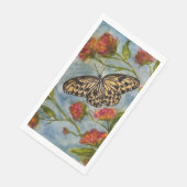 Schmetterlings-Geburtstags-Gastservietten Serviette (Ecke)