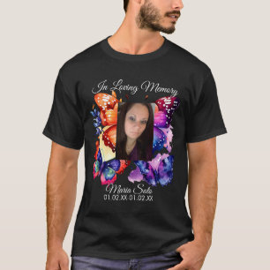 Schmetterlings-Gedenkbestattungsfeier  T-Shirt