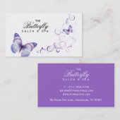 Schmetterlings-Geschäfts-Karten-niedlicher Visitenkarte (Vorne/Hinten)