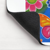 Schmetterlings-Gesicht Mousepad (Ecke)