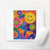 Schmetterlings-Gesicht Mousepad (Mit Mouse)