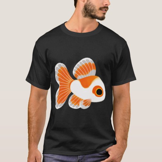 Schmetterlings-Goldfisch T-Shirt (Vorderseite)
