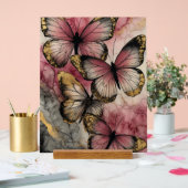 Schmetterlings Grazie Acrylschild (Hochzeit)