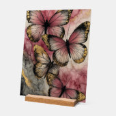 Schmetterlings Grazie Acrylschild (Winkel)
