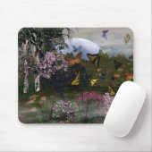Schmetterlings-Hafen Mousepad (Mit Mouse)