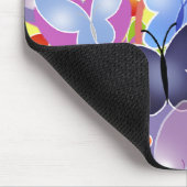 Schmetterlings-Herzen Mousepad (Ecke)