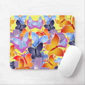 Schmetterlings-Herzen Mousepad (Mit Mouse)