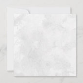 Schmetterlings-Hochzeits-Einladungen Einladung (Rückseite)