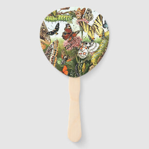 Schmetterlings-Insekten-Tier-Motten-Tier-Handfan Fächer