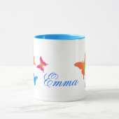Schmetterlings-Kaffee-Tasse Tasse (Zentrum)