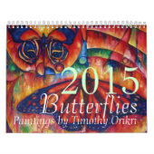 Schmetterlings-Kalender 2015 durch Timothy Orikri Kalender (Titelbild)