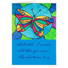 Schmetterlings-Karte