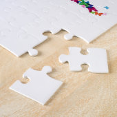 Schmetterlings-Karte der Welt Puzzle (Seite)