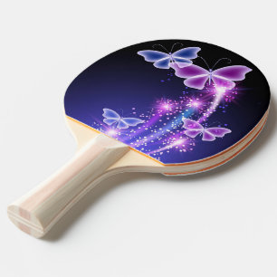 Schmetterlings-Klingeln Pong Paddel Tischtennis Schläger