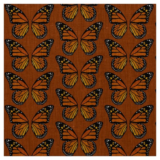 Schmetterlings-Kunst-Gewebe-Monarchfalter-Muster Stoff (Muster)