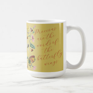 Schmetterlings-Kunst-Kaffeetasse Kaffeetasse