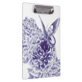 "Schmetterlings-Kuss-" Pfingstrose Klemmbrett (Rechts)