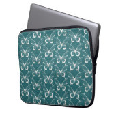 Schmetterlings Laptop-Hülle Laptopschutzhülle (Vorderseite Links)