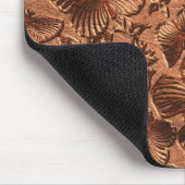 Schmetterlings-Leder 1 Mousepad (Ecke)
