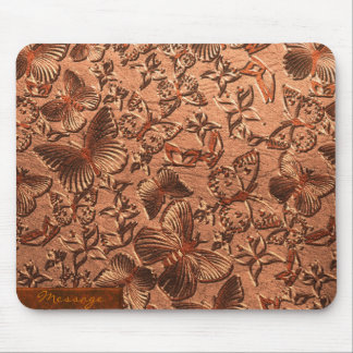 Schmetterlings-Leder 1 Mousepad